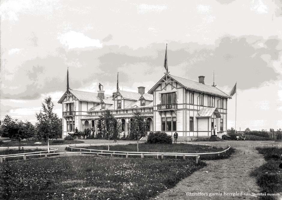 Ytterstfors gamla herrgård Foto: Ske-å museum