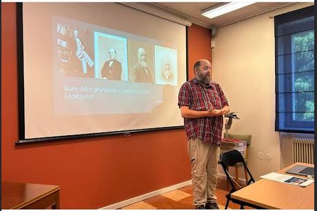 Föreläsning om patron Johan Marklund